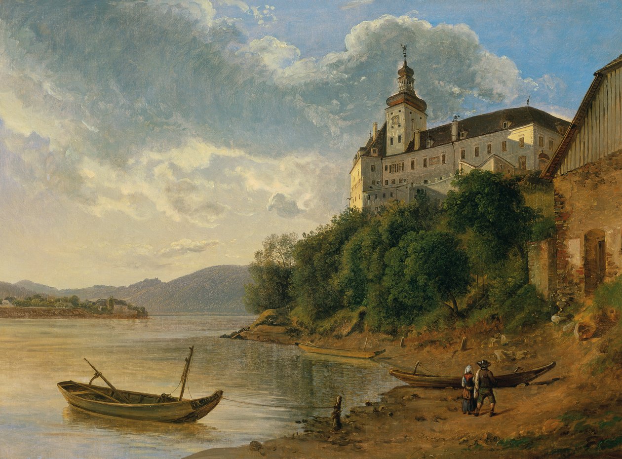 Persenbeug kastély északnyugatra alkotó: Joseph Rebell