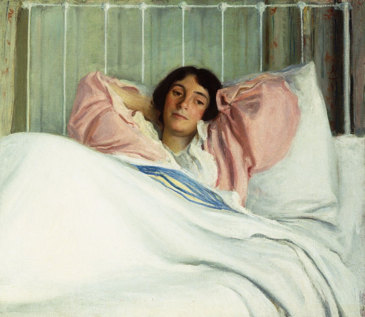 A művész feleségének, Editnek portréja, alkotó: Joseph Rodefer De Camp