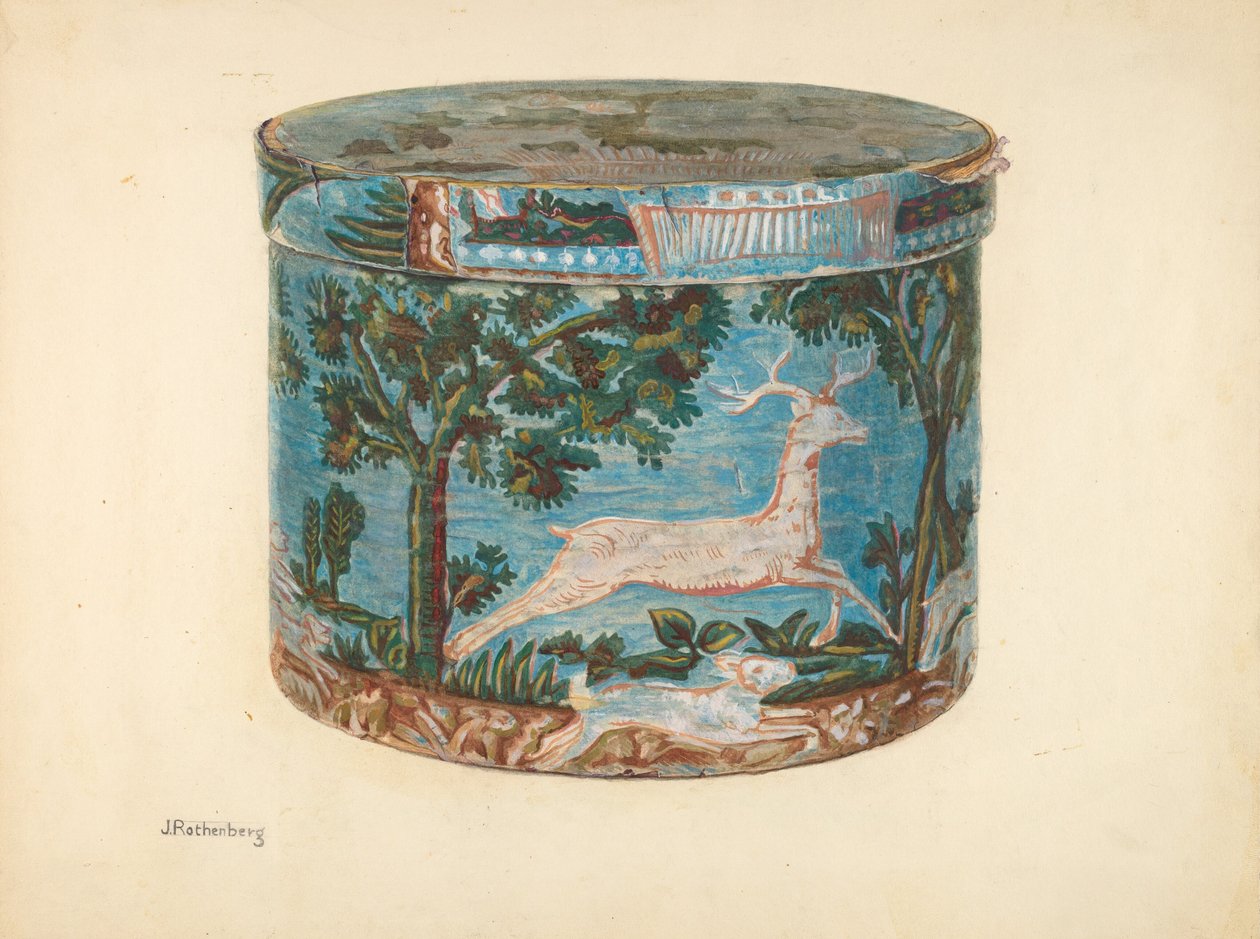 Bandbox, c. 1938. alkotó: Joseph Rothenberg