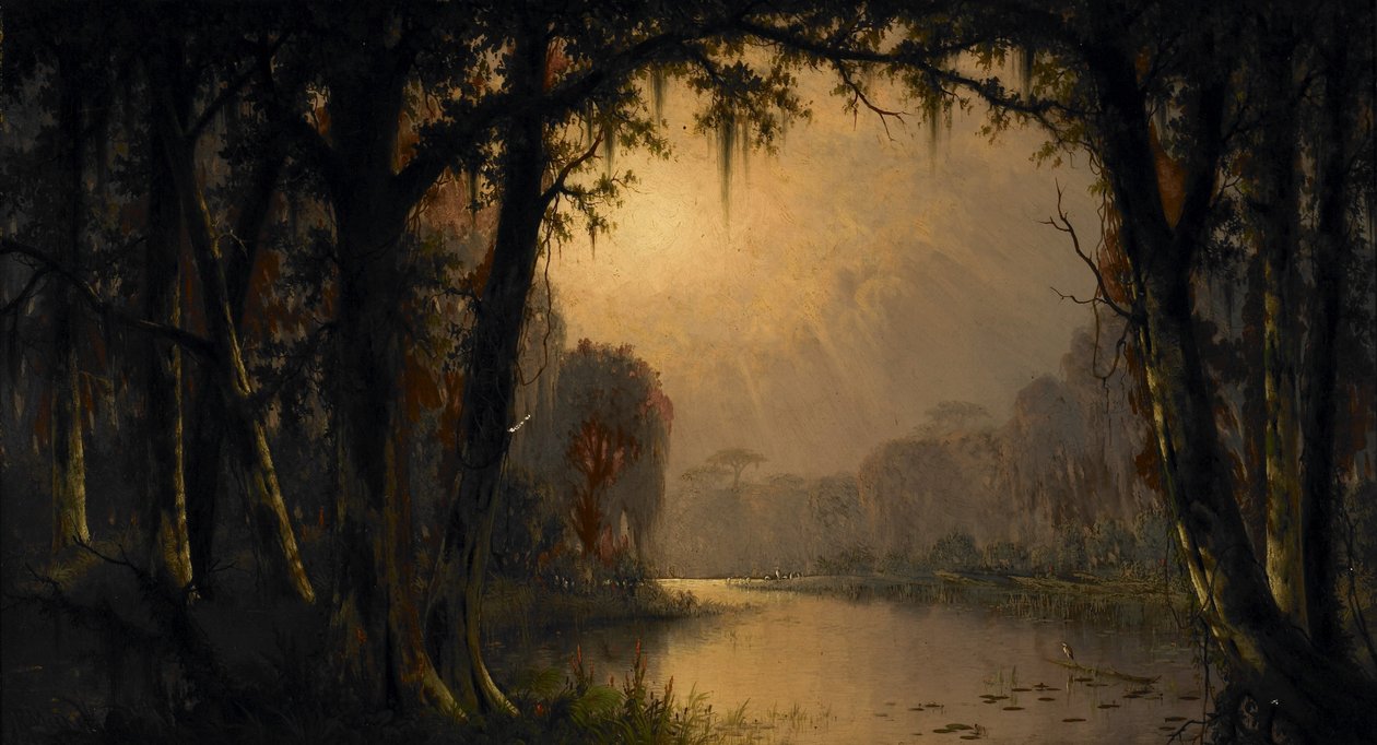 Bayou Teche, Louisiana alkotó: Joseph Rusling Meeker