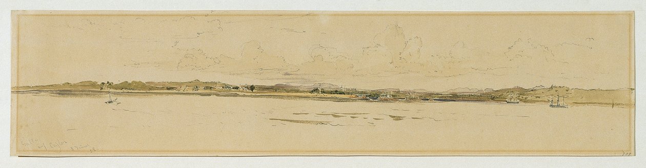 Point de Galle útteste Ceylonon (Srí Lanka) alkotó: Joseph Selleny