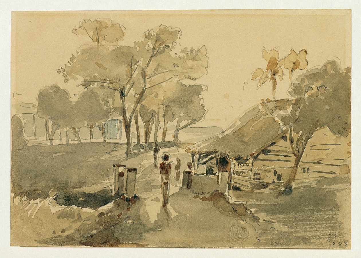 Point de Galle Ceylonban (Srí Lanka) alkotó: Joseph Selleny