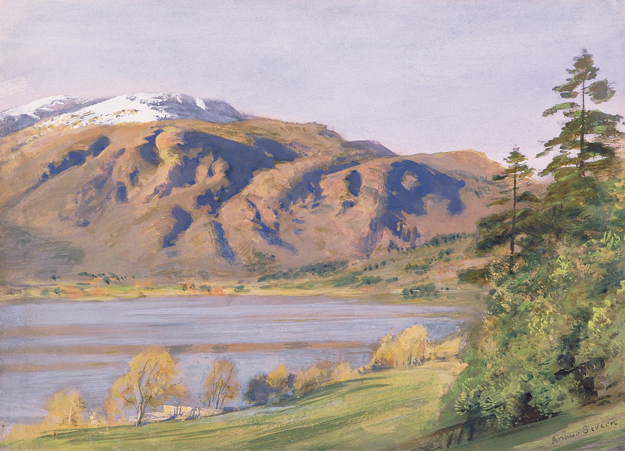 Coniston (wc papíron) alkotó: Joseph Severn