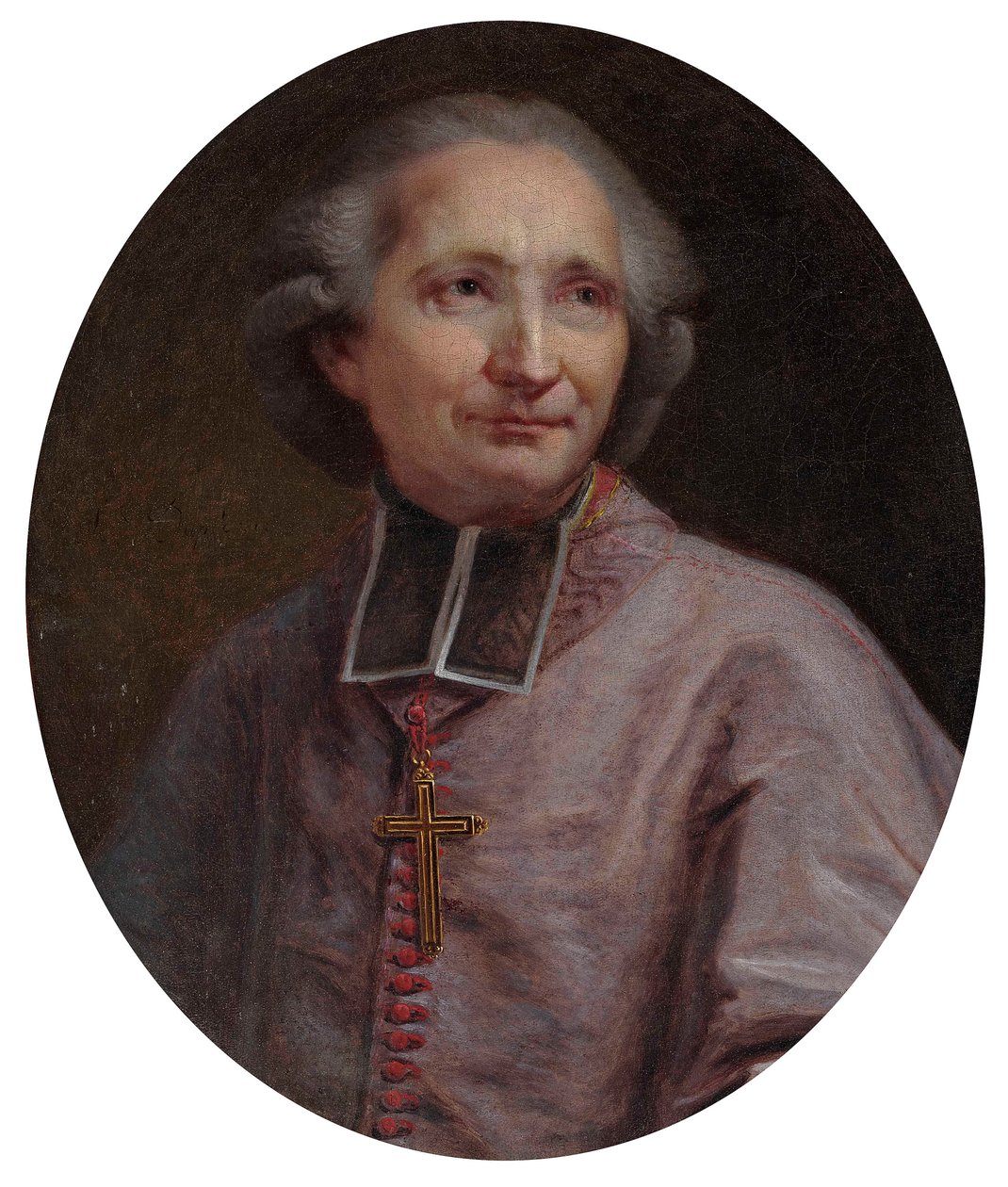 Antoine-Éléonor-Léon Leclerc de Juigné 1728-1811, XVIII. század második fele. alkotó: Joseph Siffred Duplessis