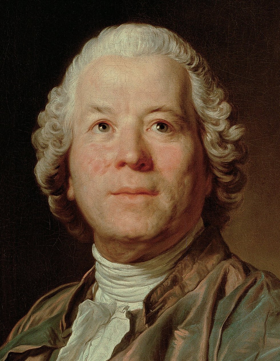 Christoph Willibald von Gluck a Spinetnél alkotó: Joseph Siffred Duplessis