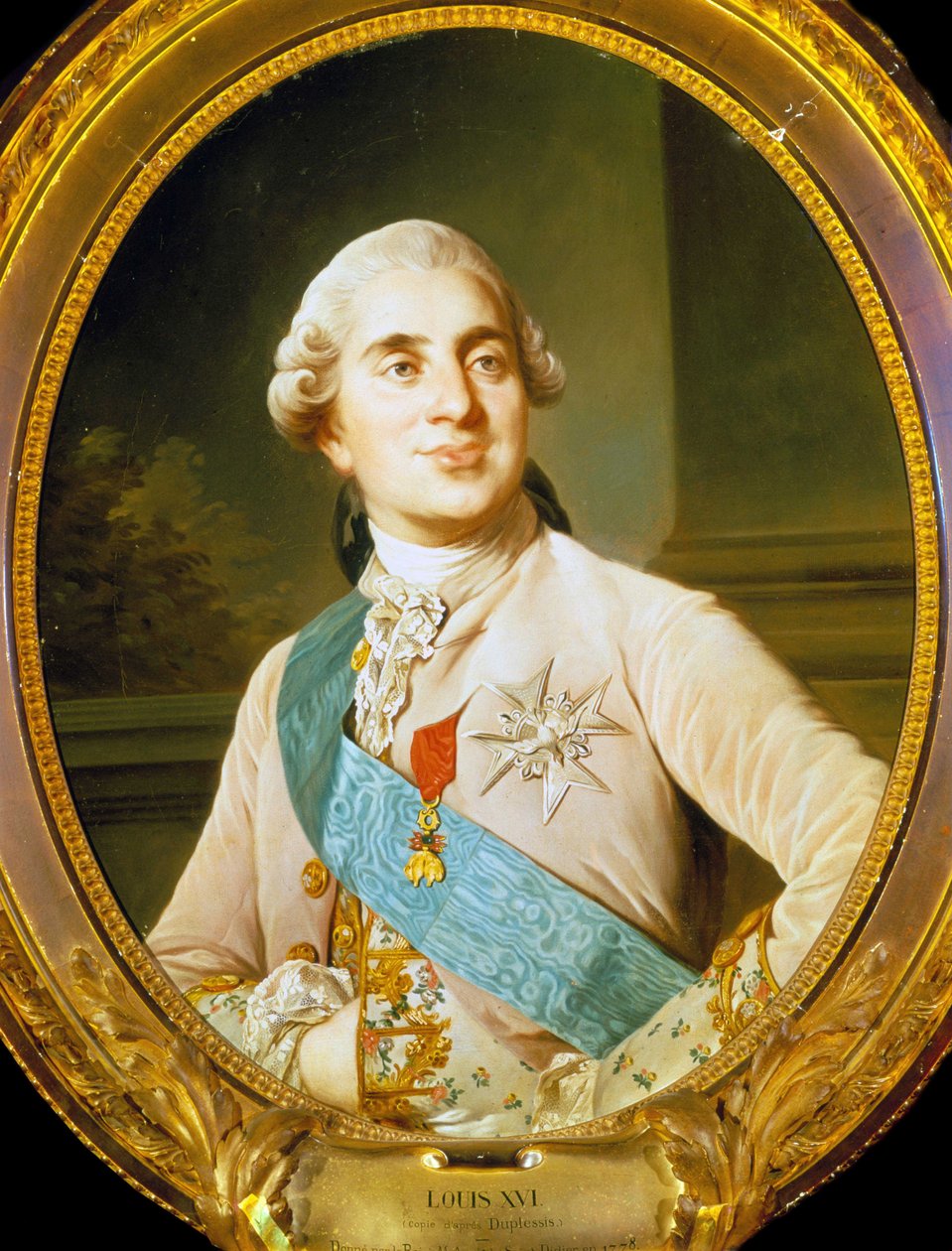 XVI. Lajos (1754-1793) portréja, Duplessis. alkotó: Joseph Siffred Duplessis