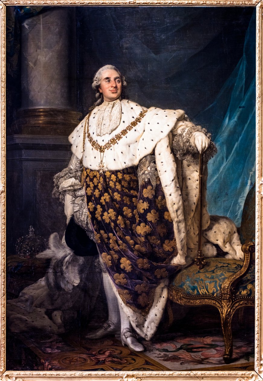 XVI. Lajos portréja alkotó: Joseph Siffred Duplessis