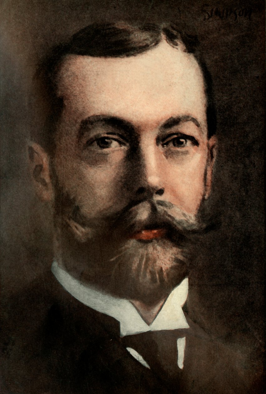 V. György, angol király, 1910. alkotó: Joseph Simpson