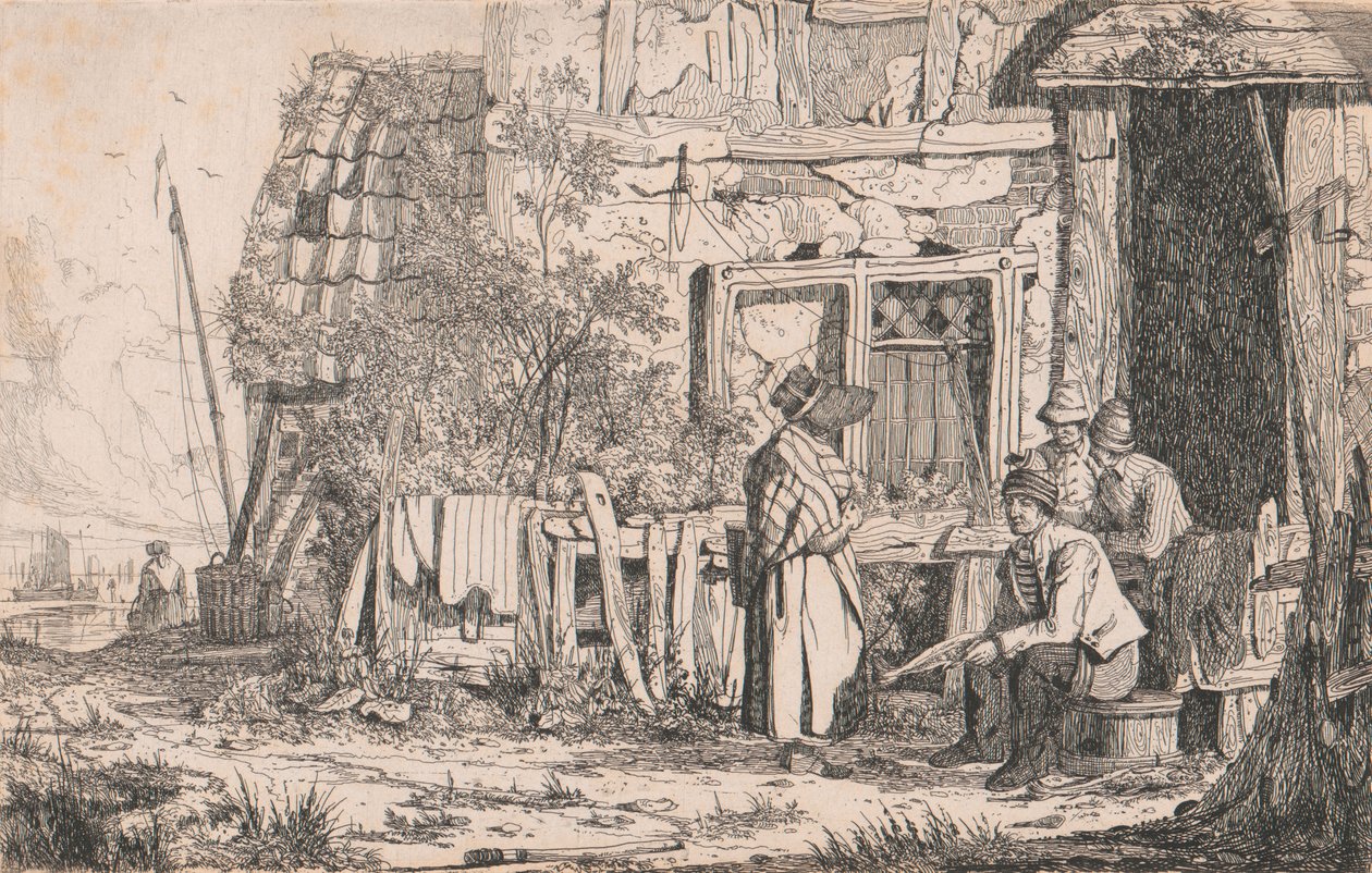 Házikó emberekkel alkotó: Joseph Stannard