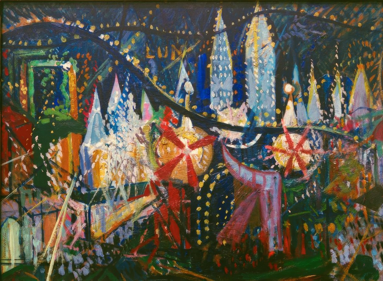 Luna Park alkotó: Joseph Stella