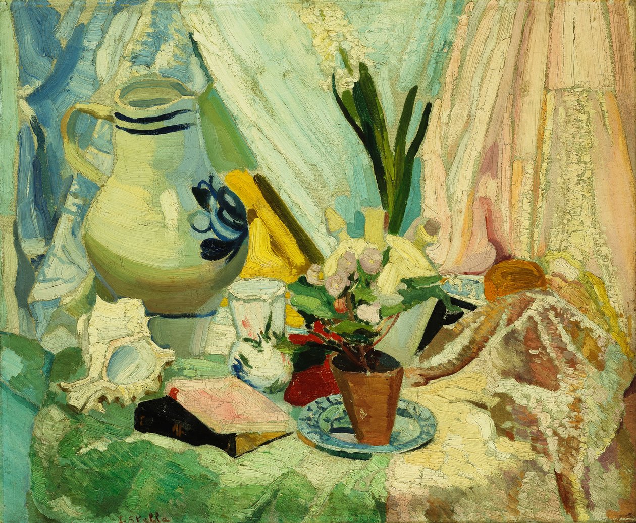 Csendélet alkotó: Joseph Stella