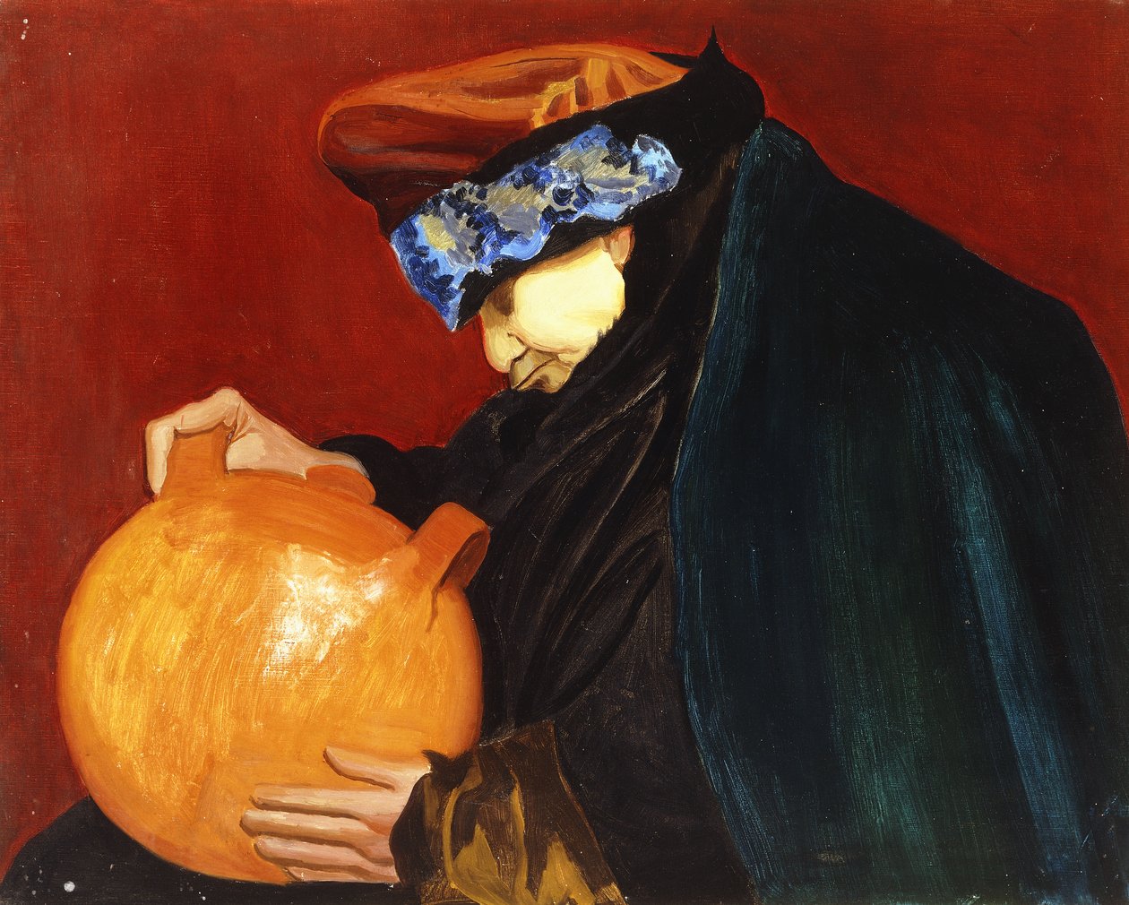 A szunyókáló nő alkotó: Joseph Stella