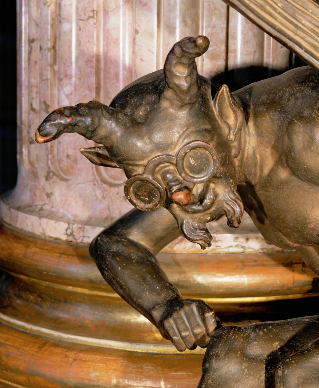 Egy szemüveget viselő ördög alkotó: Joseph Thaddaeus Stammel