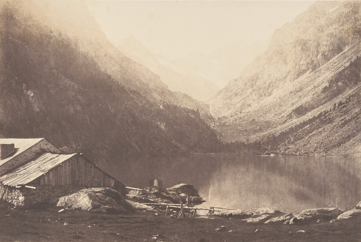 Gaube-tó, Cauterets, 1853. alkotó: Joseph Vigier