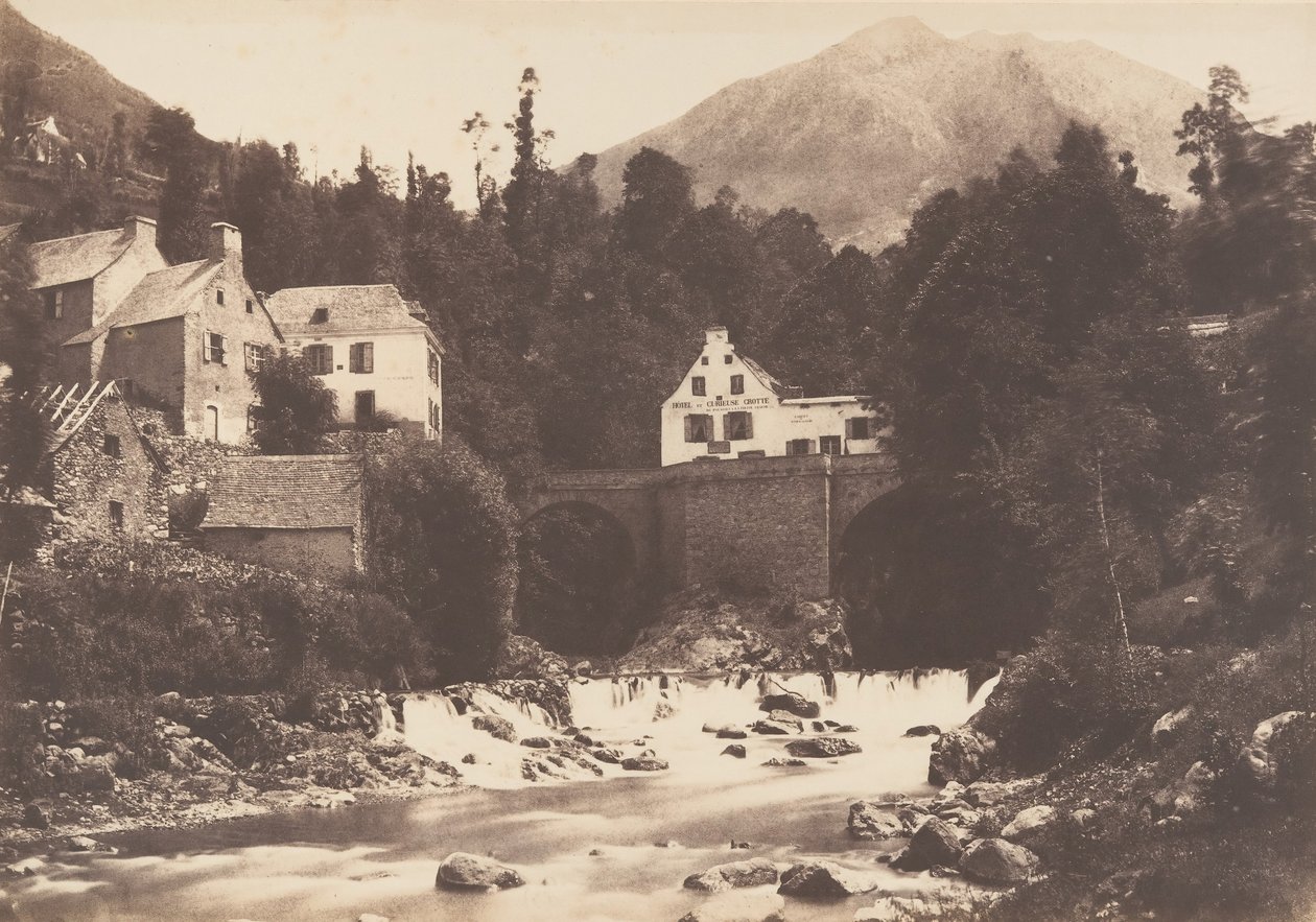 Cedar Village, Gavarnie Road, 1853. alkotó: Joseph Vigier