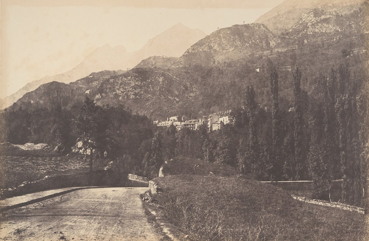 Kilátás a Saint-Sauveur vizére, 1853. alkotó: Joseph Vigier