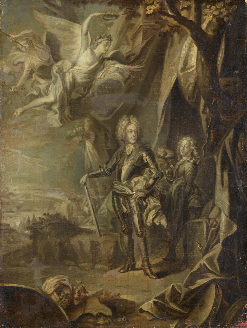 Savoyai Jenő herceg apoteózisa alkotó: Joseph Vivien