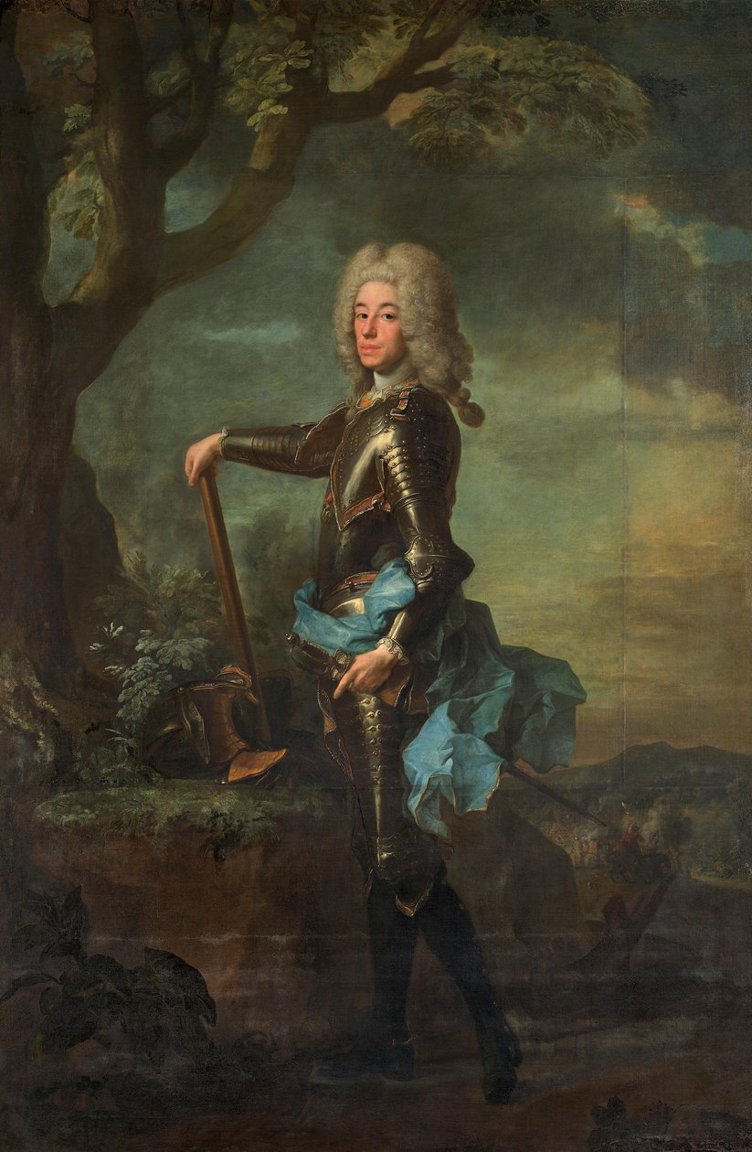 Bajorországi Károly Albert választófejedelem, a későbbi VII. Károly császár (1697-1745) alkotó: Joseph Vivien