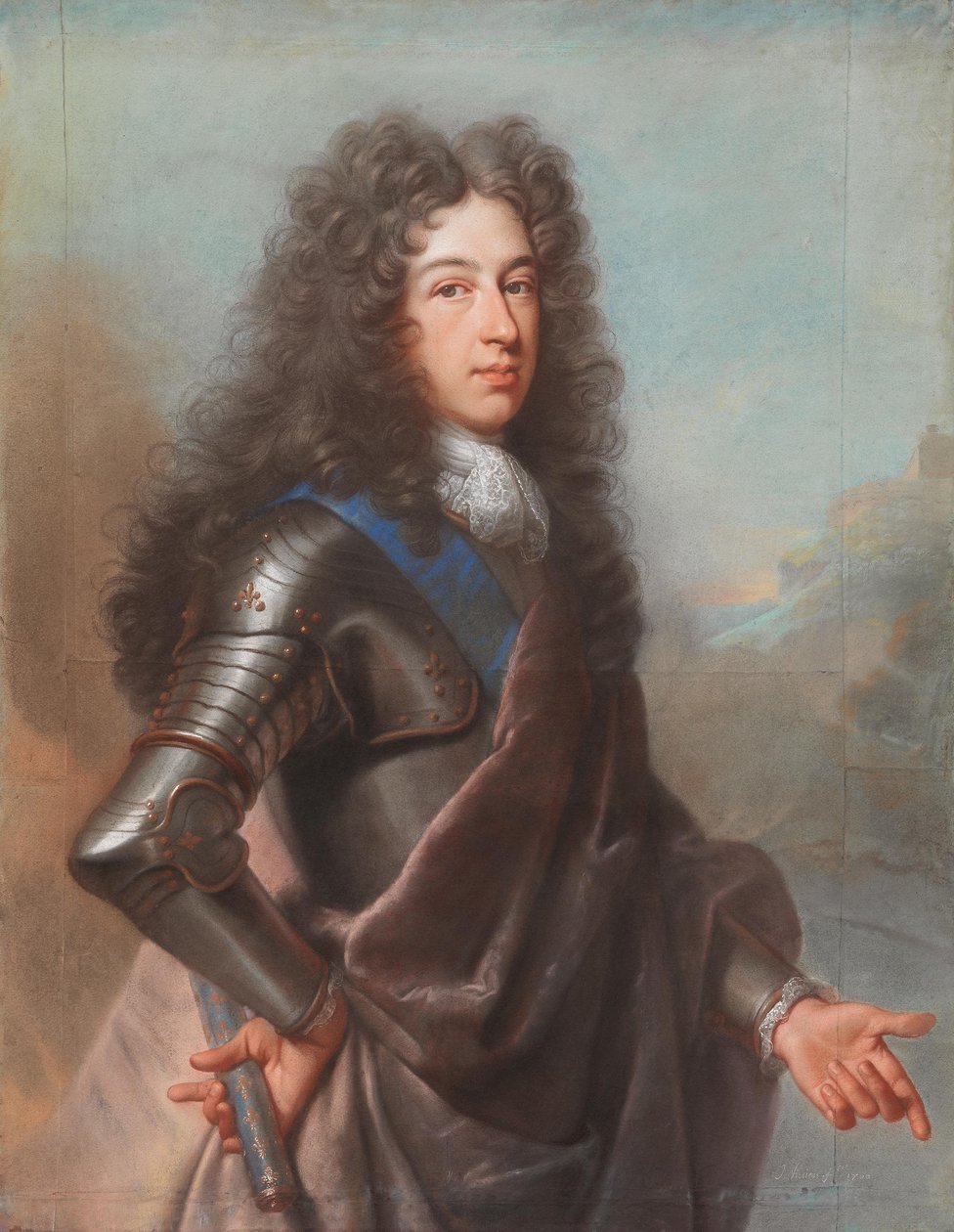 Lajos, Burgundia hercege (1682-1712) alkotó: Joseph Vivien