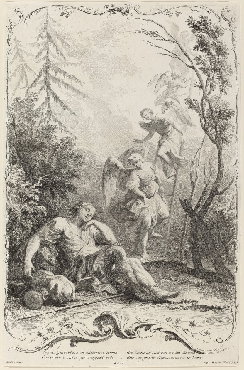 Jákob létrája alkotó: Joseph Wagner