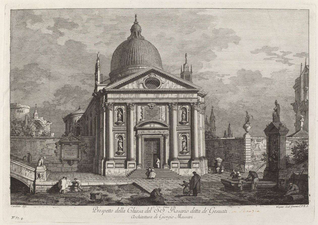 Az SS-templom tájékoztatója. Gesuati néven ismert rózsafüzér, 1742. alkotó: Joseph Wagner