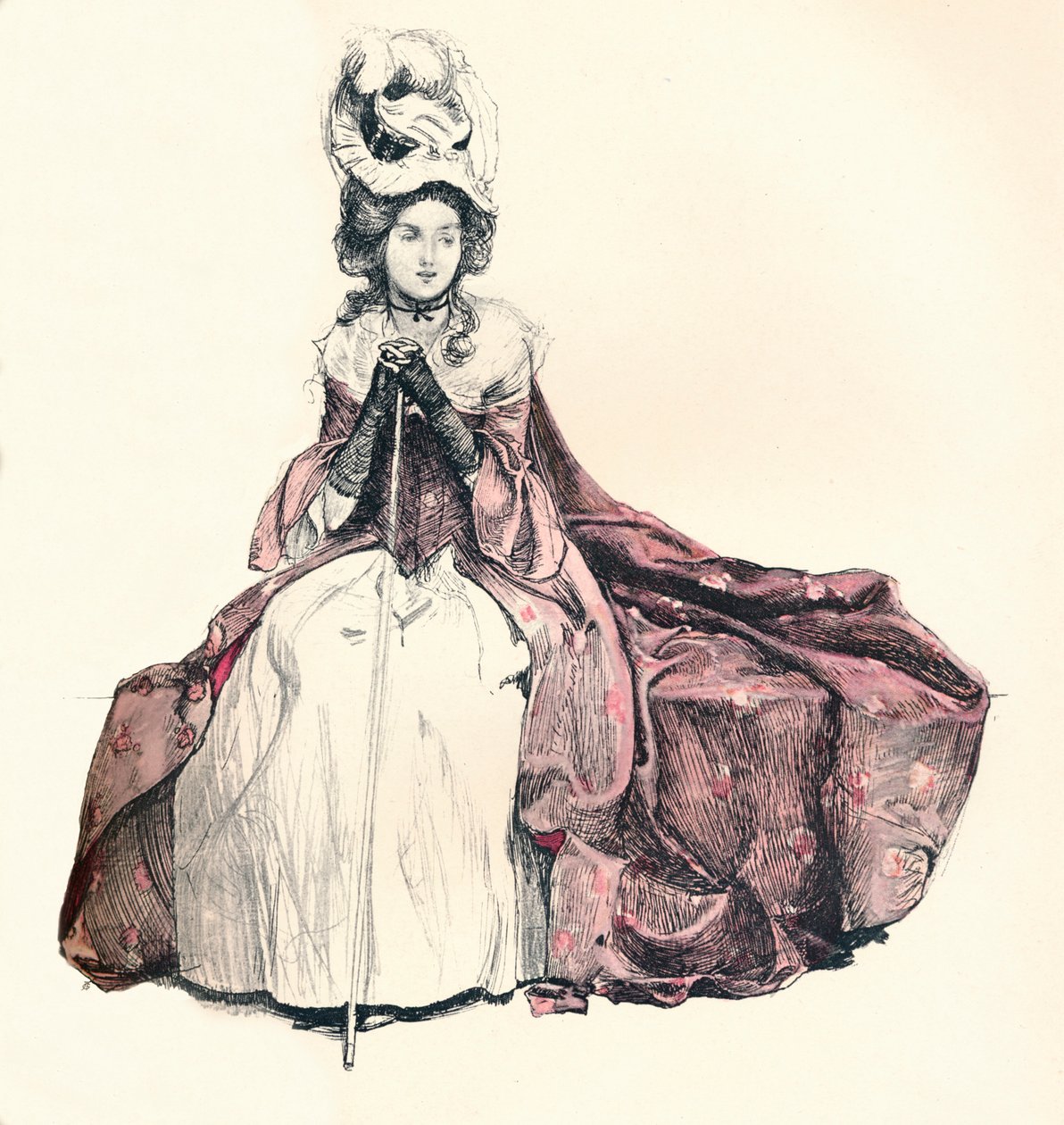 A reggeli hívás, c1900 1902 alkotó: Joseph Walter West