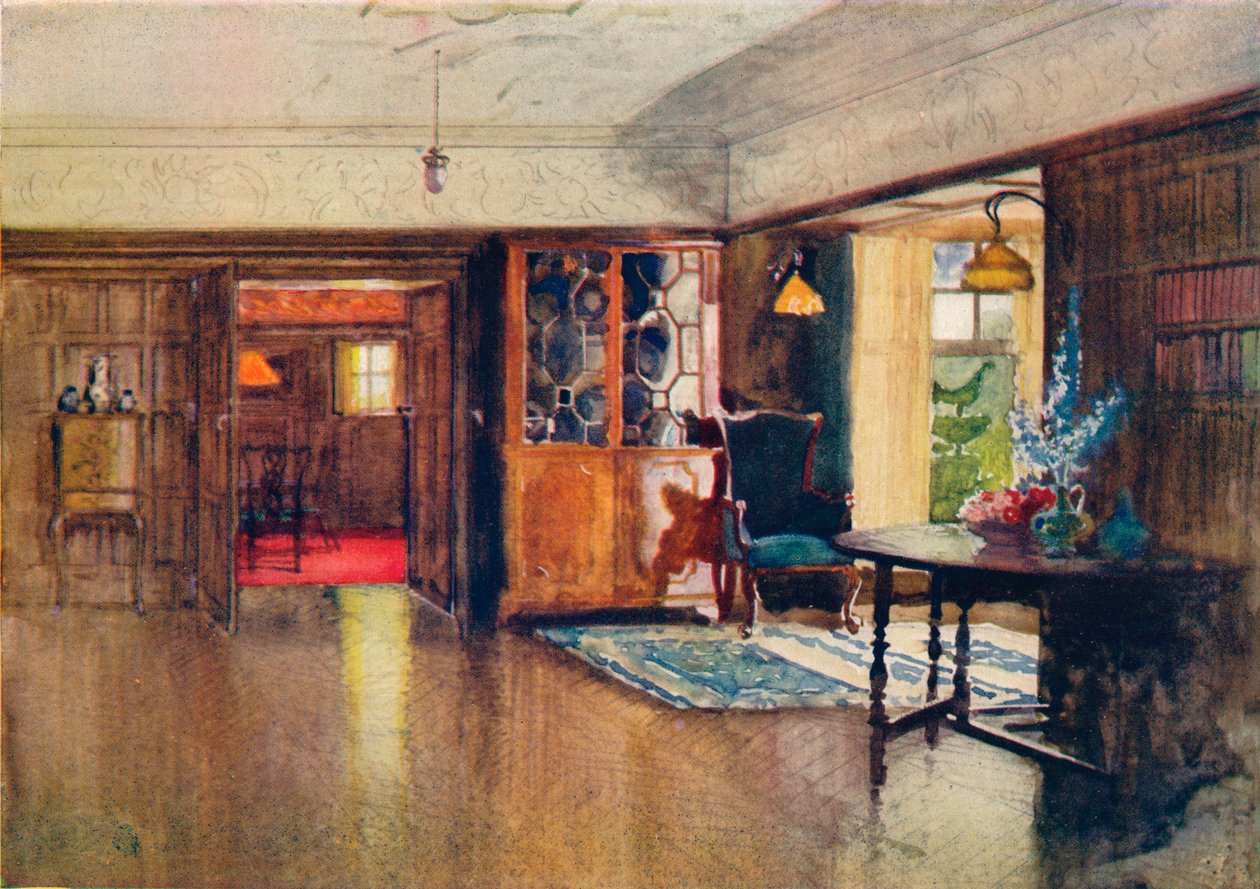 The Orchard, Harrow: The Dining Room, 1880-1903, 1903 alkotó: Joseph Walter West