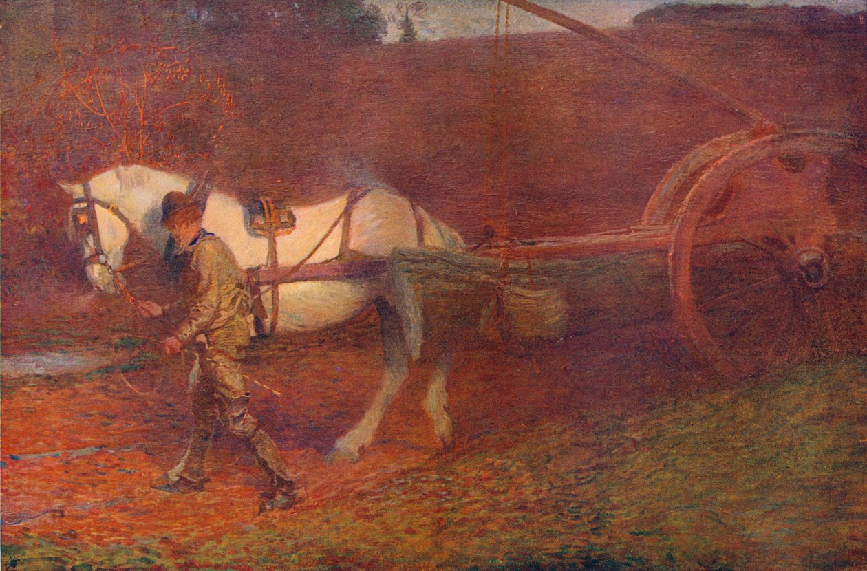 A fa kocsi, 1906 alkotó: Joseph Walter West
