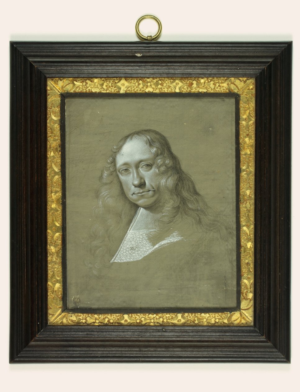 J Müller (akvarell elefántcsonton) alkotó: Joseph Werner