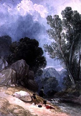 Táj figurákkal alkotó: Joseph William Allen