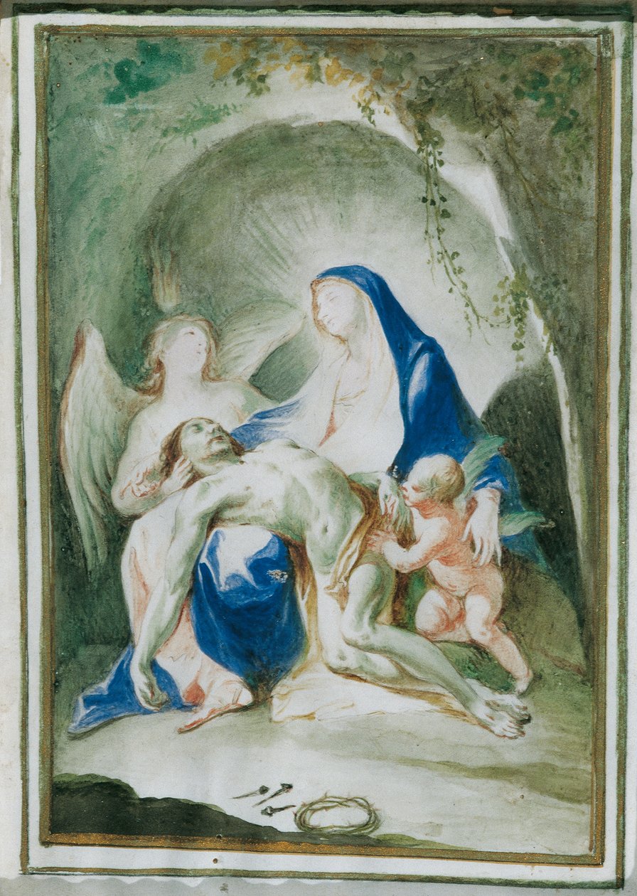 Mária Krisztus testével alkotó: Joseph Winterhalder d. J.
