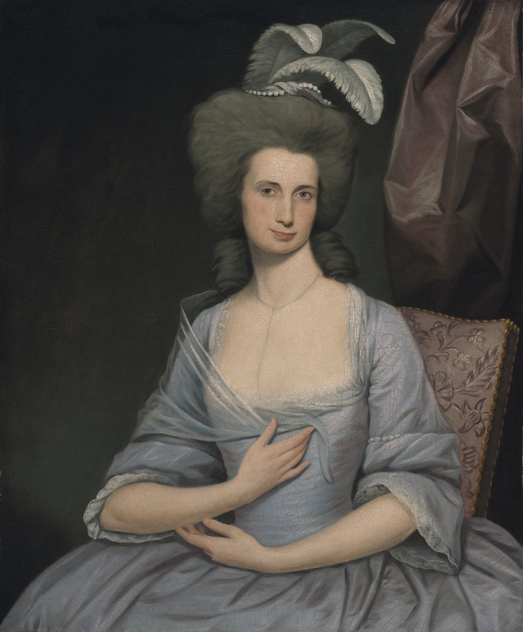 Elizabeth Stevens Carle, 1783-84 körül alkotó: Joseph Wright