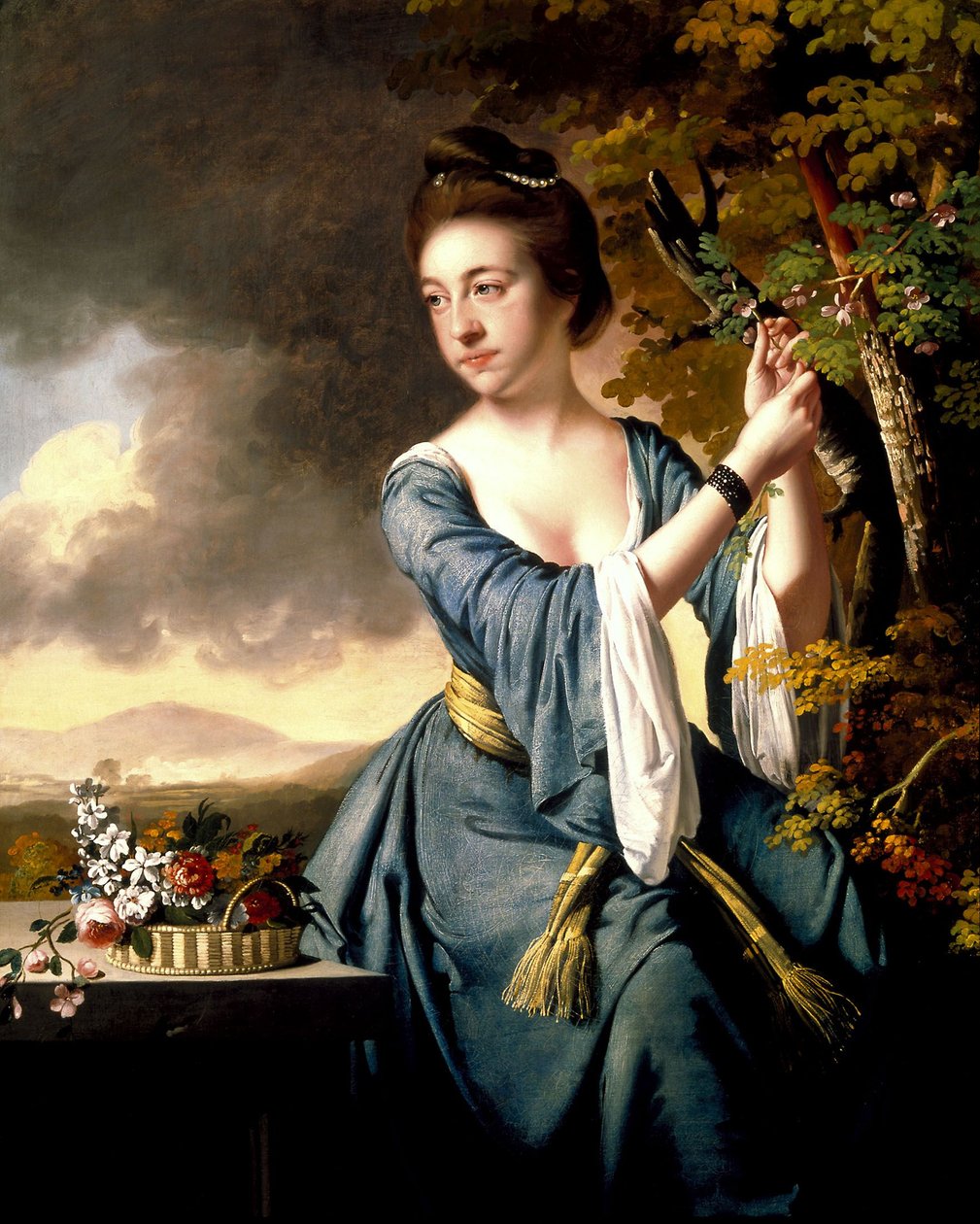 Elizabeth, Mrs. John Bostock, Joseph Wright of Derby, ARA által alkotó: Joseph Wright of Derby