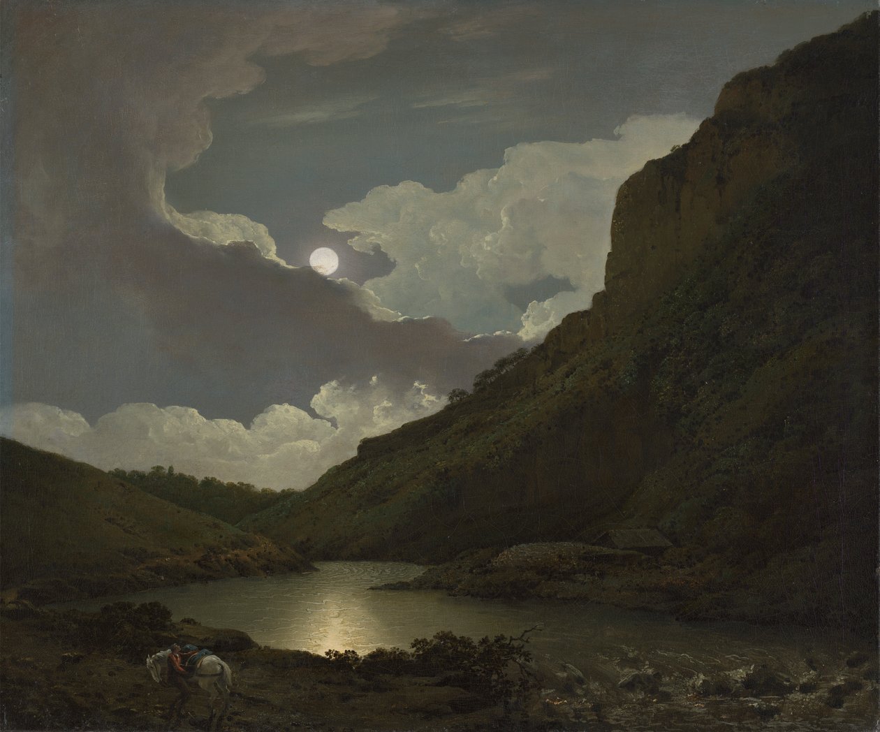 Matlock Tor a Moonlighttól alkotó: Joseph Wright of Derby
