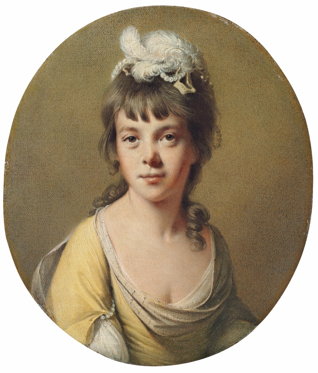 Harriet Hope kisasszony portréja alkotó: Joseph Wright of Derby