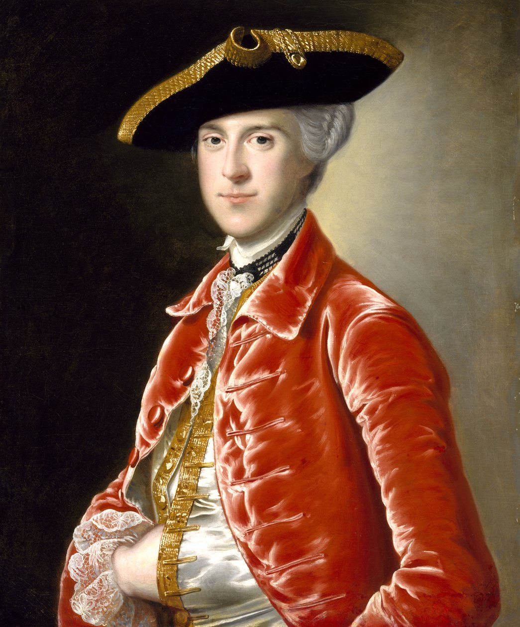 Egy úriember portréja, 1760 körül alkotó: Joseph Wright of Derby