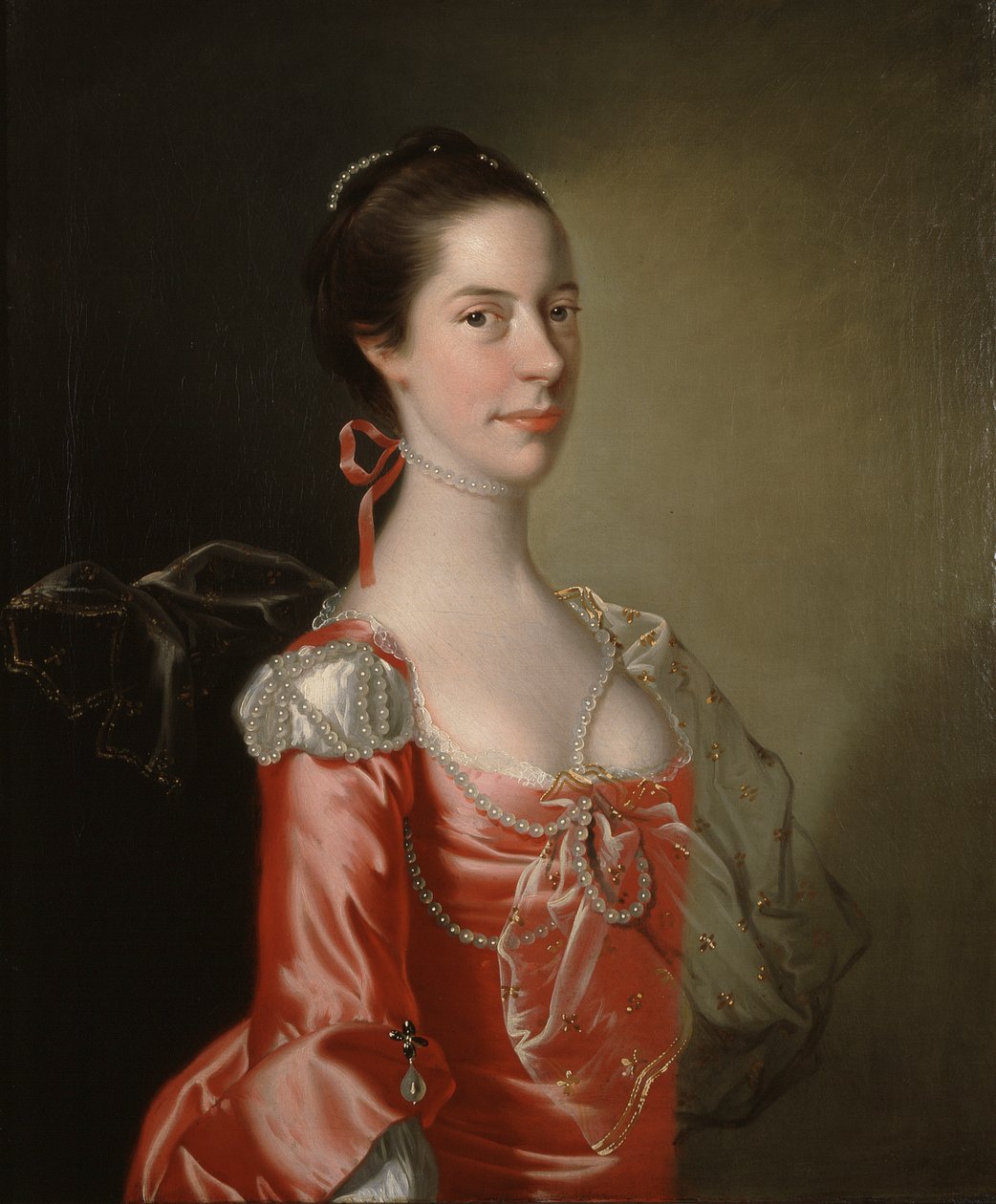 Egy hölgy portréja alkotó: Joseph Wright of Derby