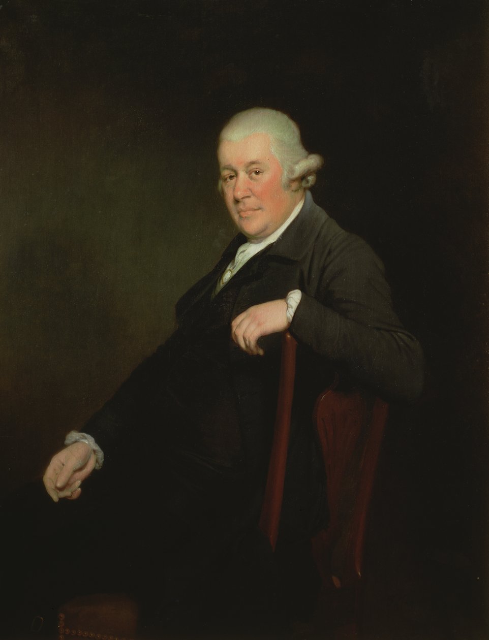 Basil Bury Beridge tiszteletes (173738-1808), 1785 körül alkotó: Joseph Wright of Derby