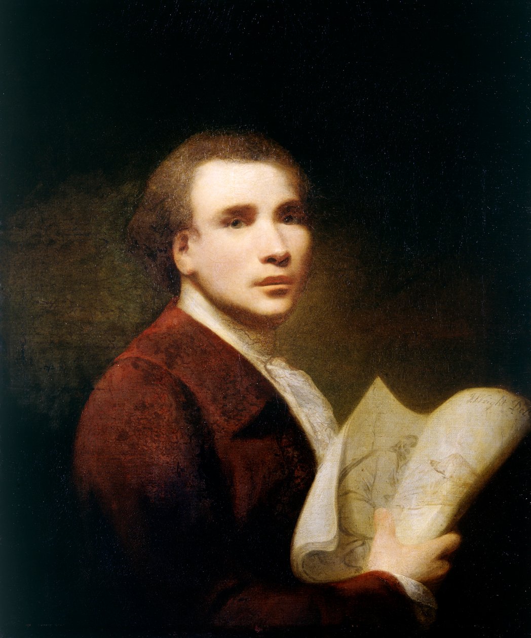 Önarckép (olaj, vászon) alkotó: Joseph Wright of Derby