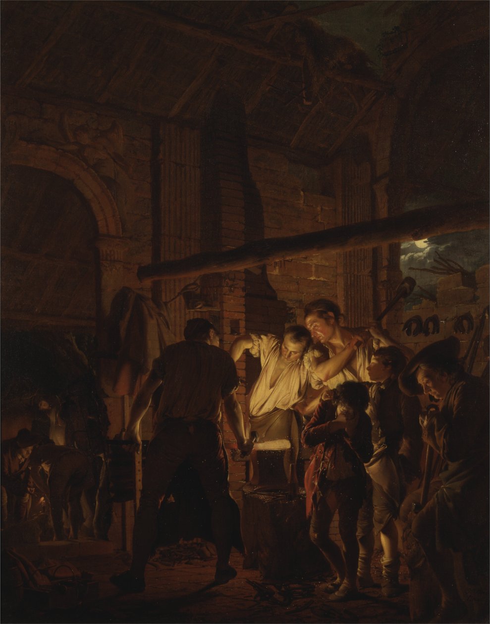 A kovácsműhely alkotó: Joseph Wright of Derby