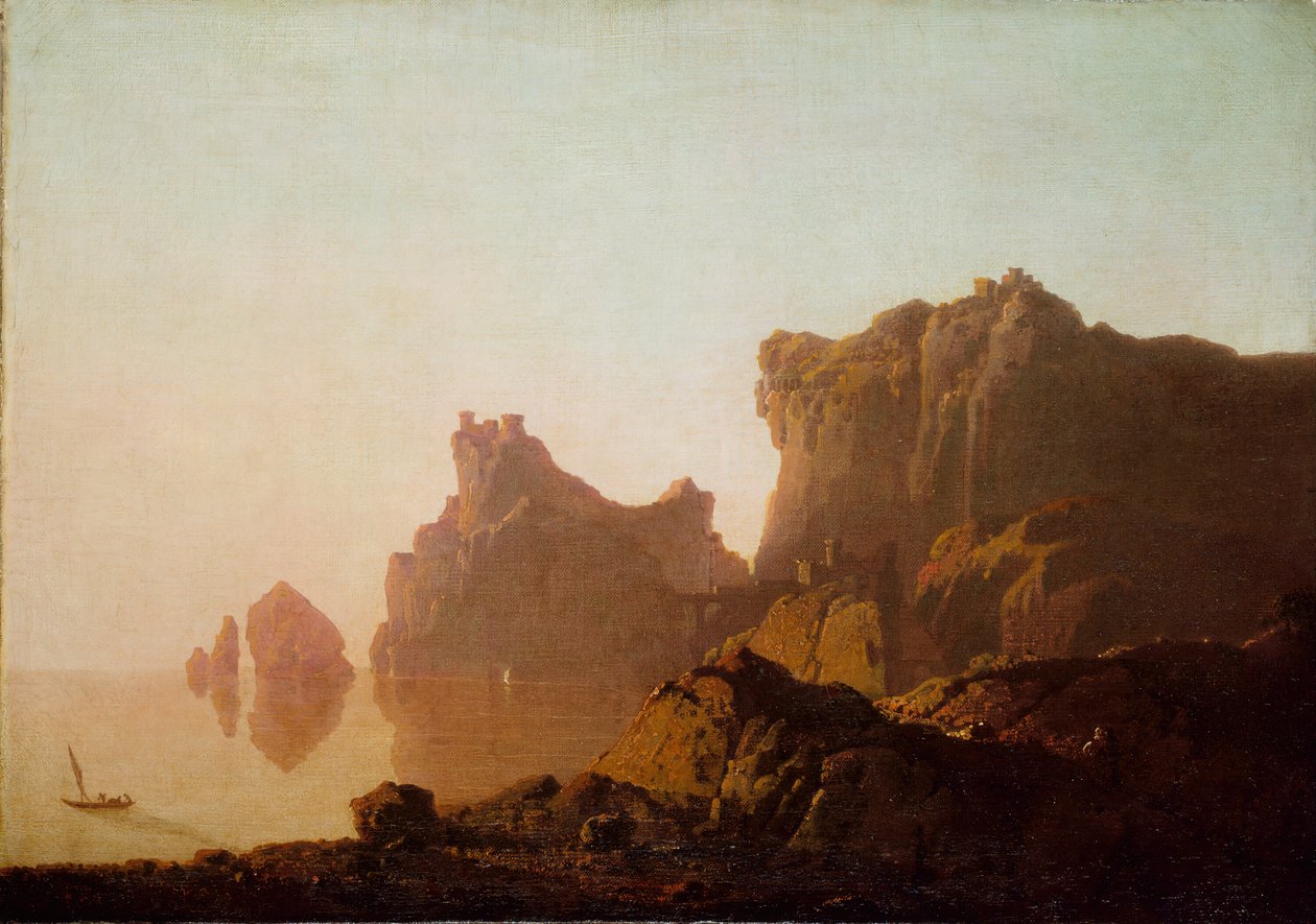 A Salernói-öböl, 178385. alkotó: Joseph Wright of Derby