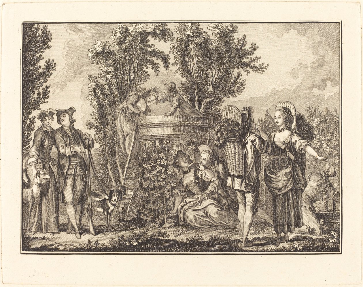 Ősz alkotó: Joseph de Longueil after Charles Eisen