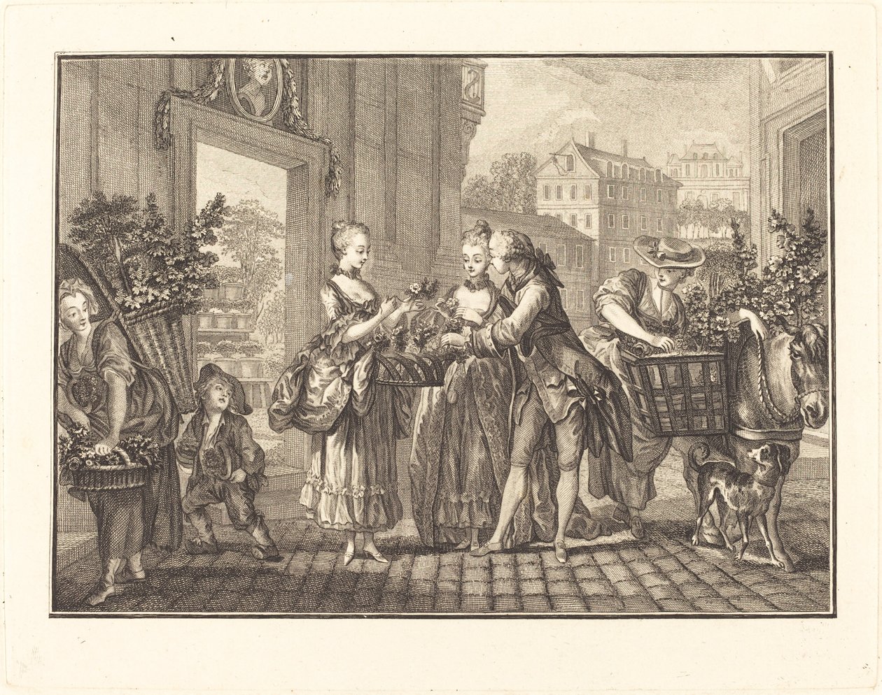 Tavaszi alkotó: Joseph de Longueil after Charles Eisen