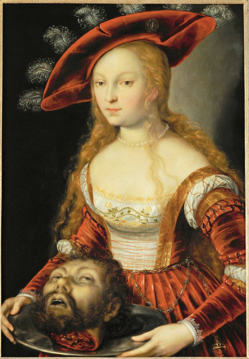 Salome Keresztelő János fejével ... alkotó: Joseph the younger Heintz