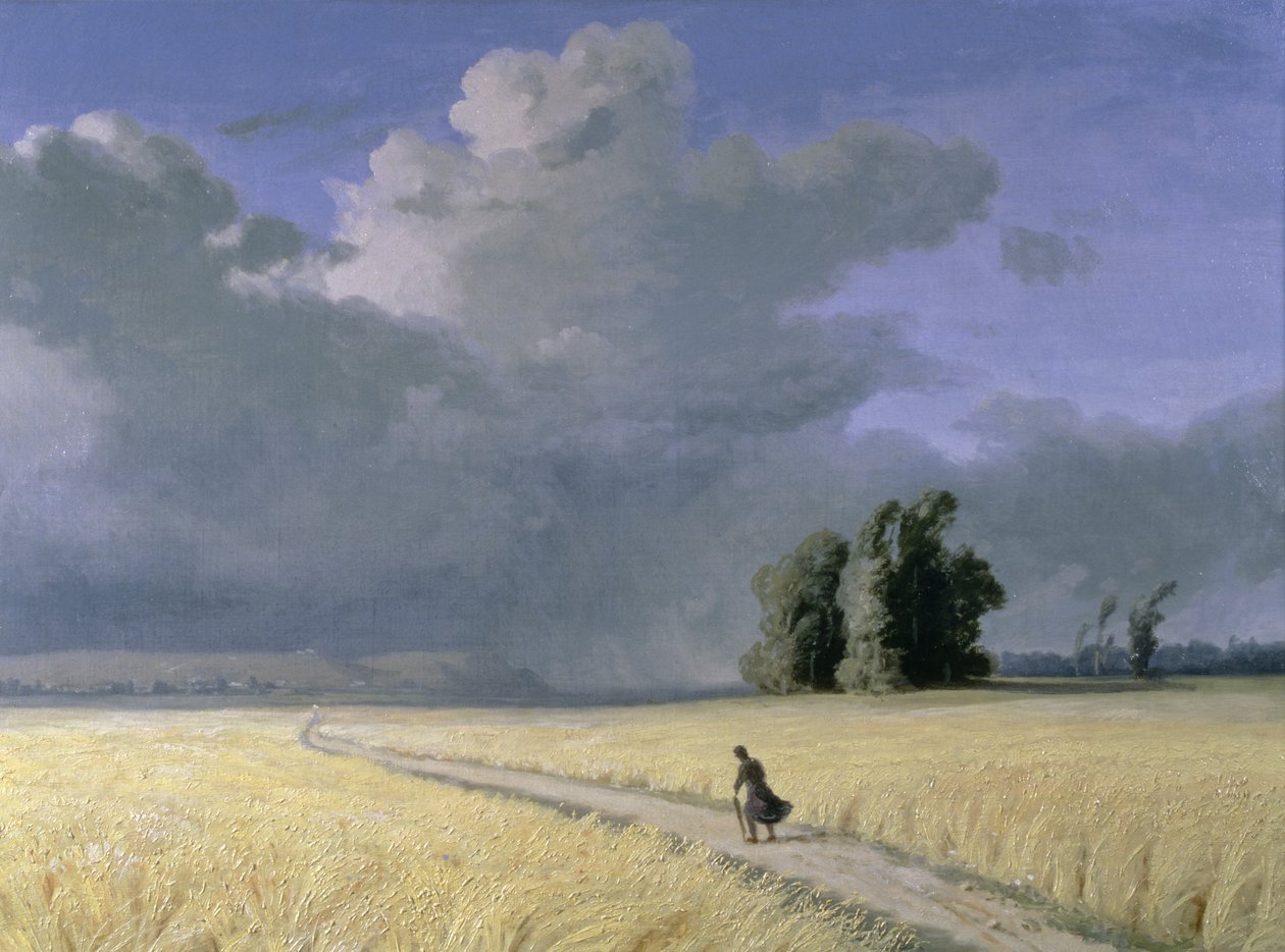 Kukoricatábla Calais közelében alkotó: Josephine Bowes