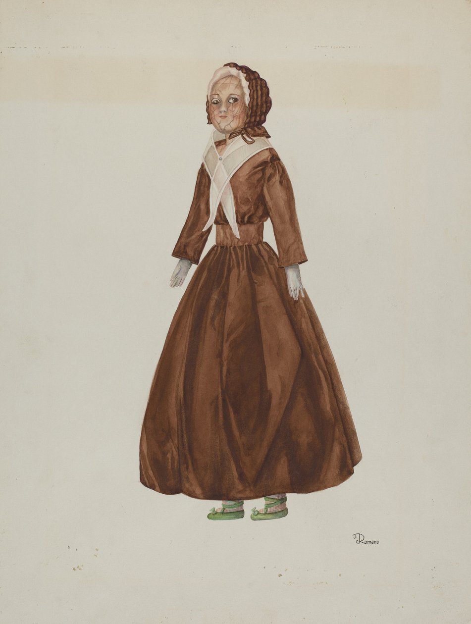 Baba – Betsey Paine, c. 1939. alkotó: Josephine C. Romano