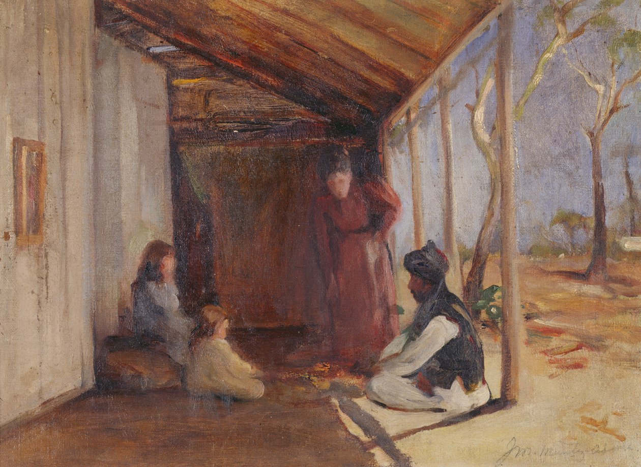 Az Afgán Hawker alkotó: Josephine Muntz Adams