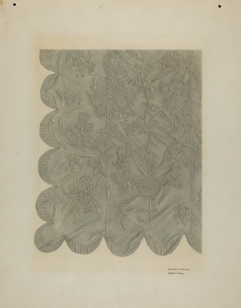 Ágytakaró alkotó: Josephine Prado and Randolph Atkinson
