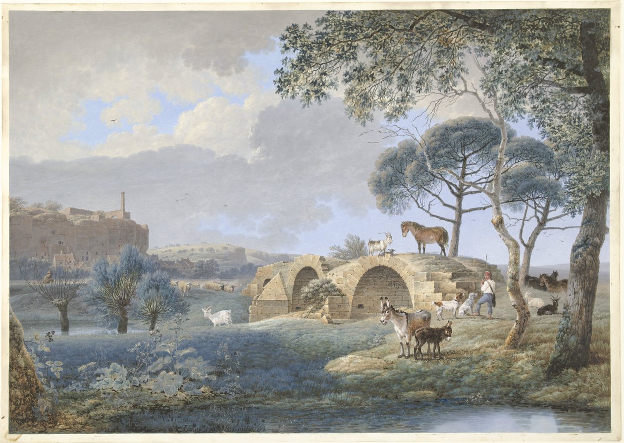Arc a Toursnál (cím a tárgyon) alkotó: Josephus Augustus Knip (signed by artist)