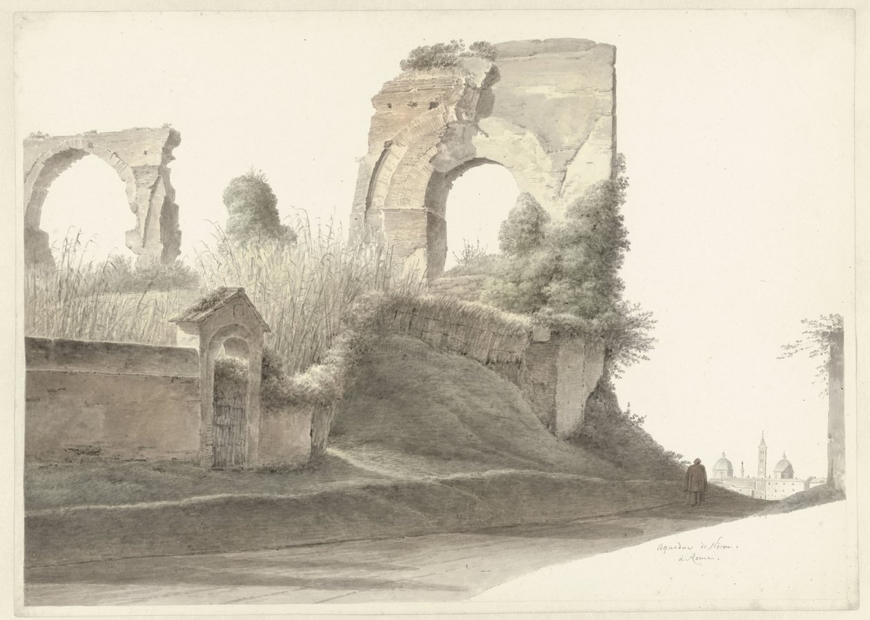 Néró vízvezetéke Rómában alkotó: Josephus Augustus Knip